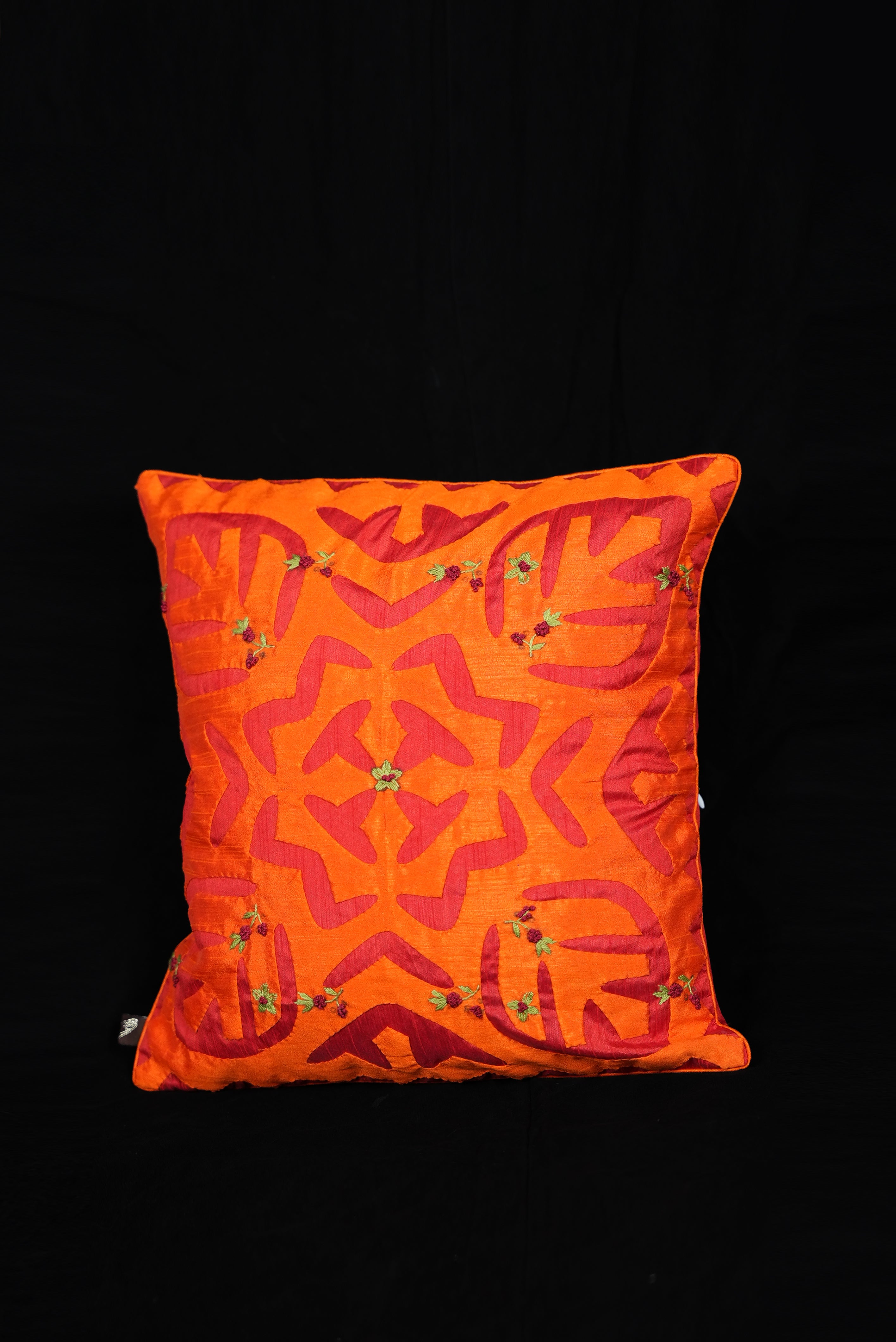 Embroidered Cushion Cover (Pair)