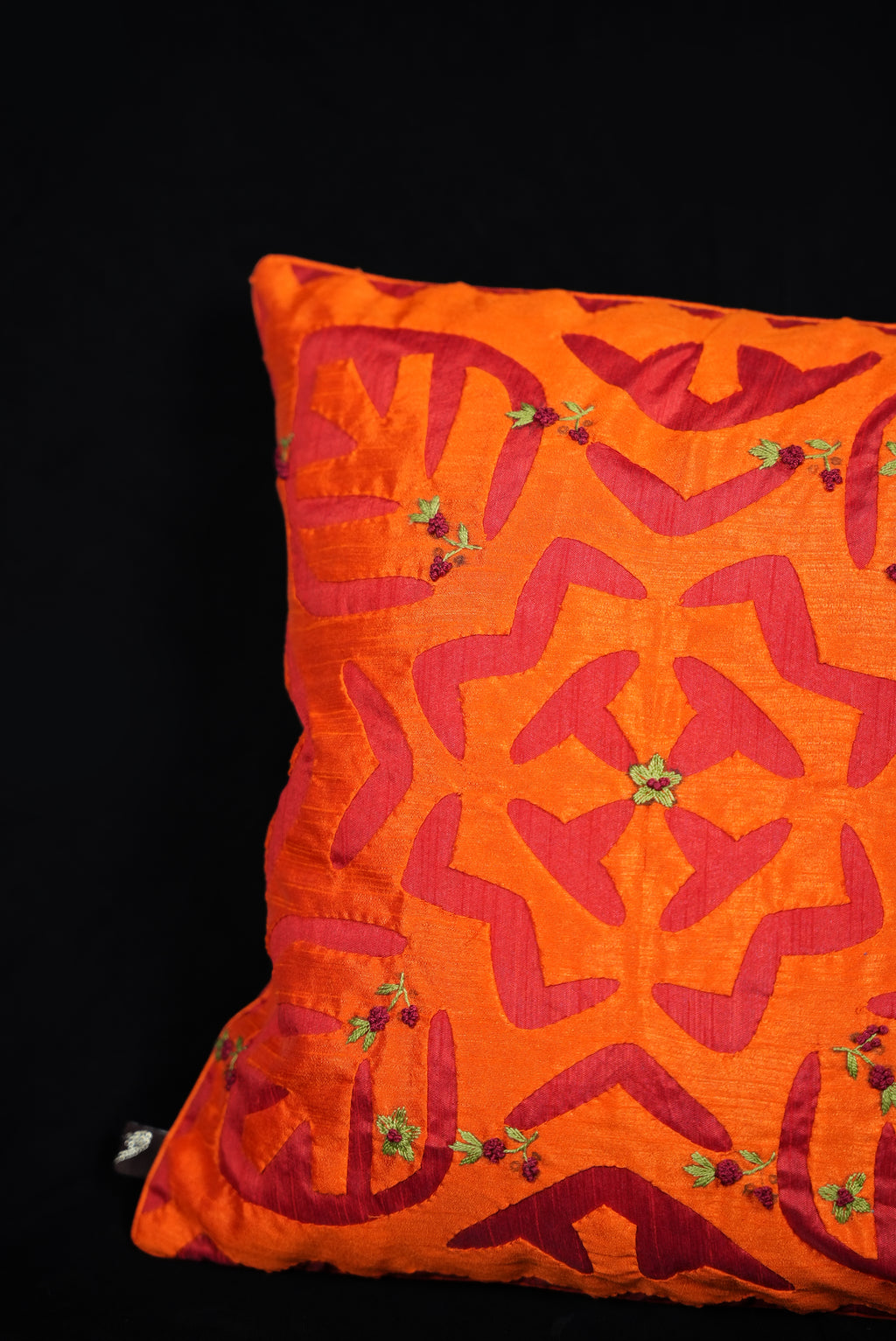 Embroidered Cushion Cover (Pair)