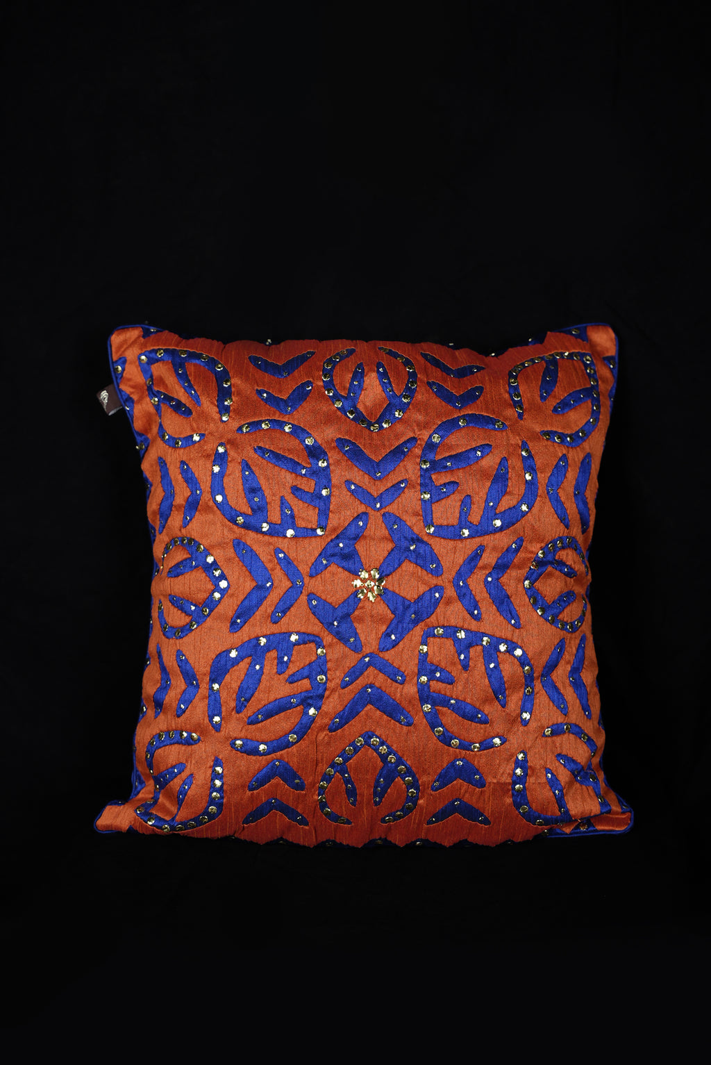 Mukaish Cushion Cover (Pair)