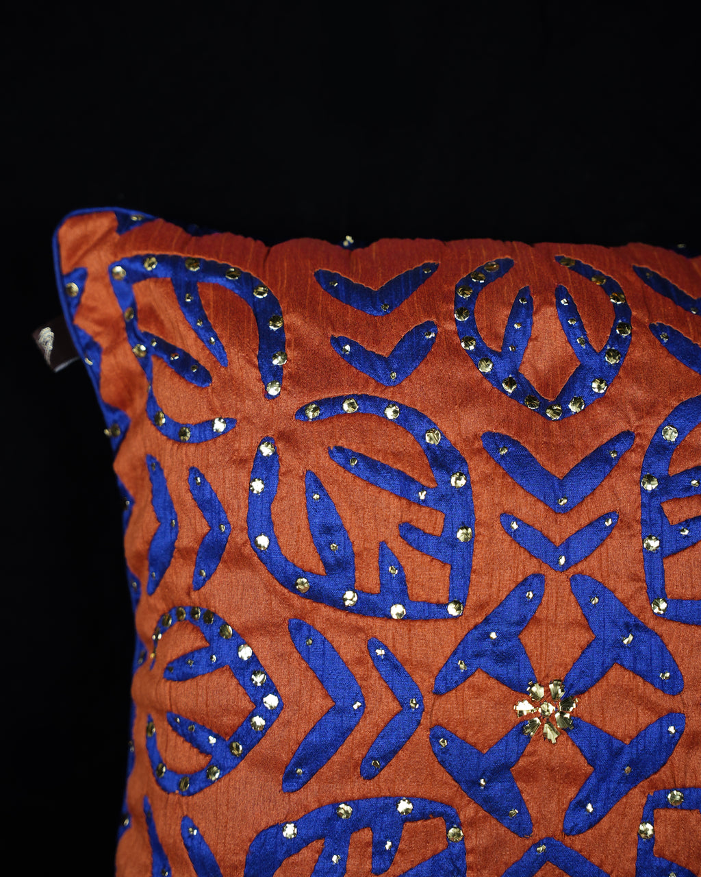 Mukaish Cushion Cover (Pair)