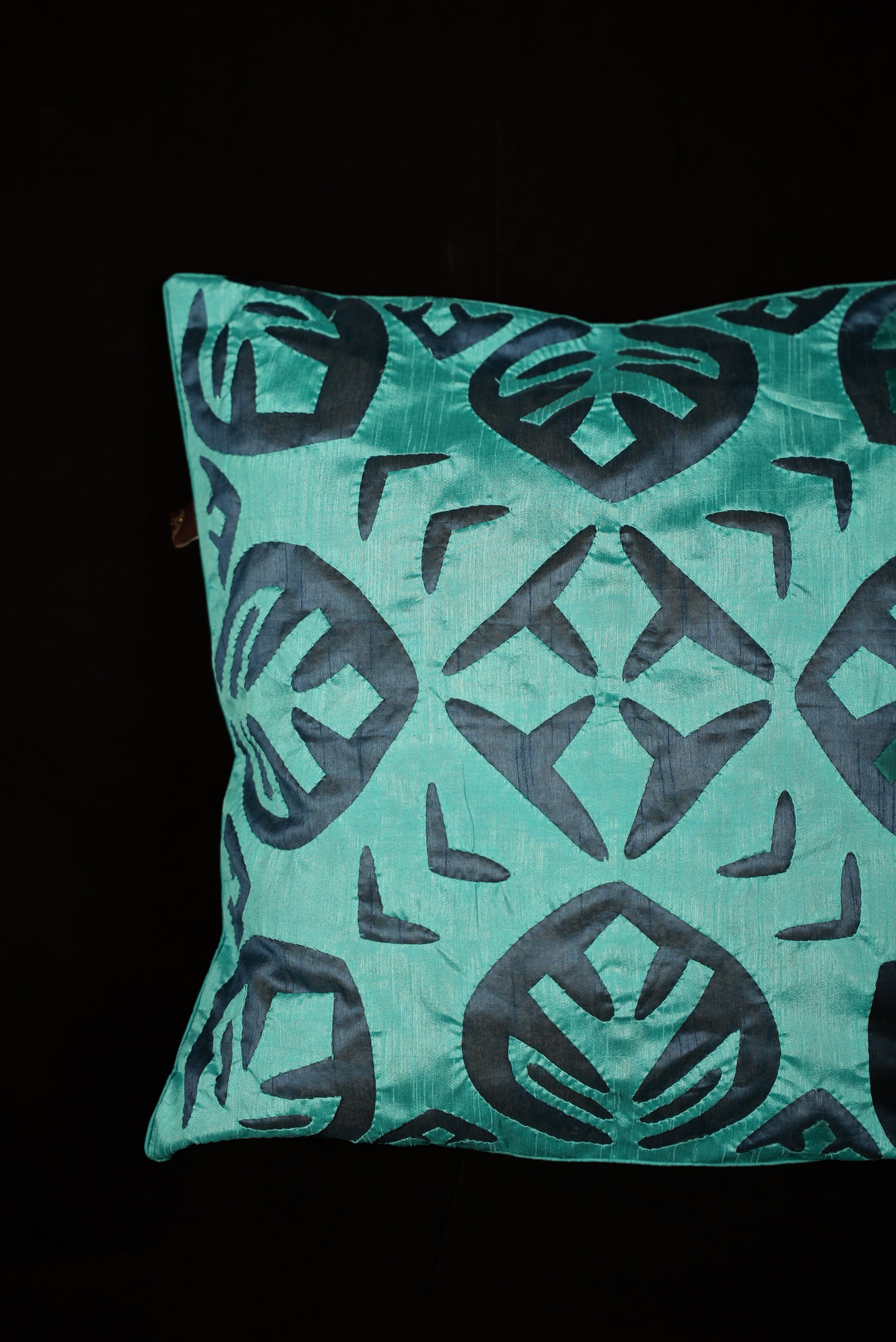 Applique Cushion Cover (Pair)