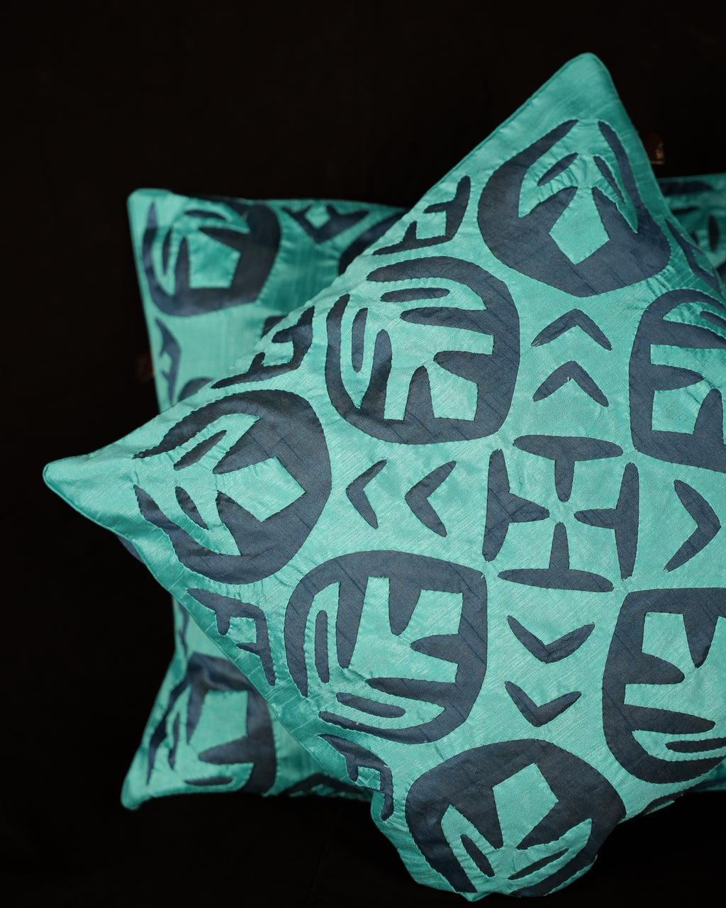 Applique Cushion Cover (Pair)