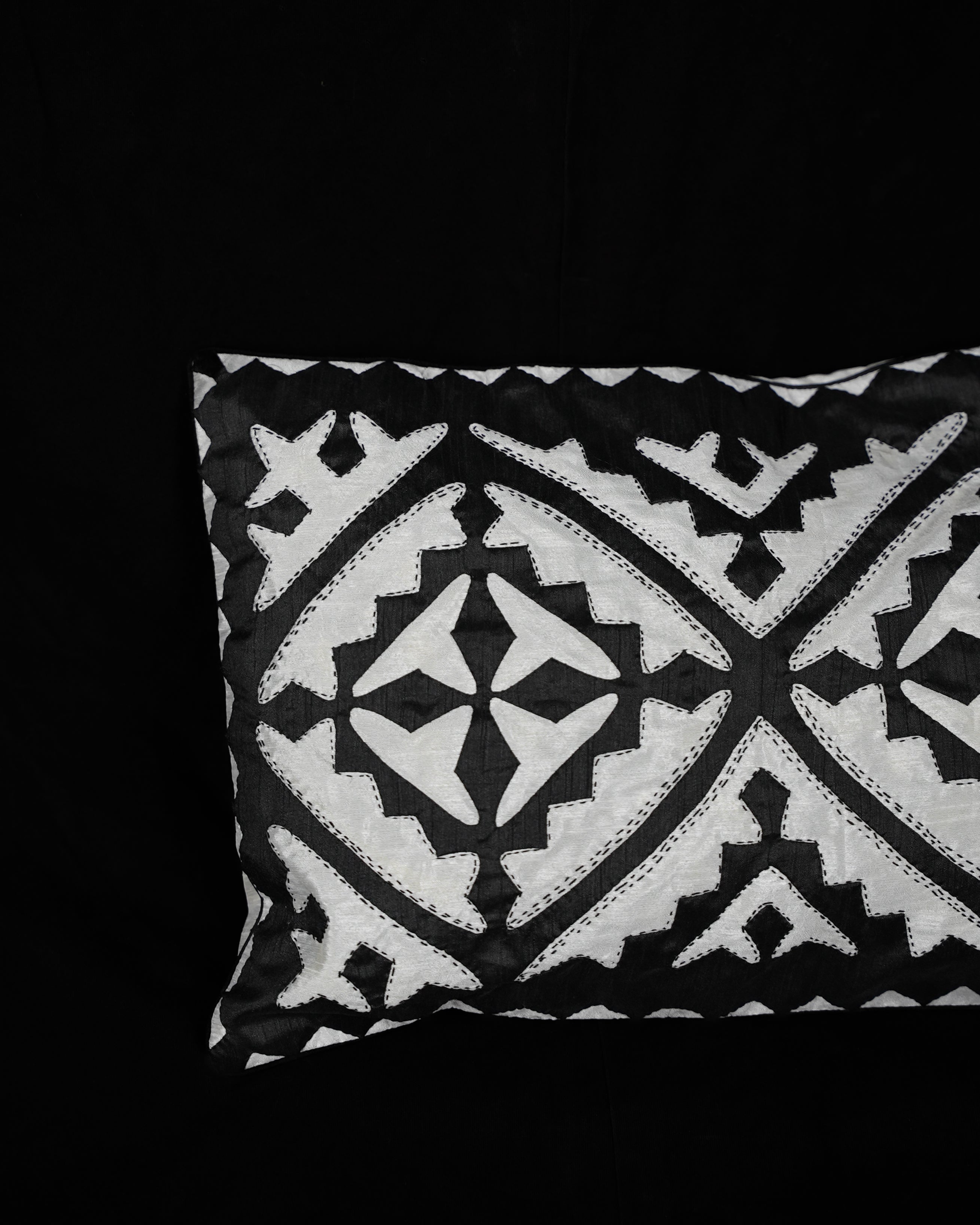 Kantha Cushion Cover and Runner Set