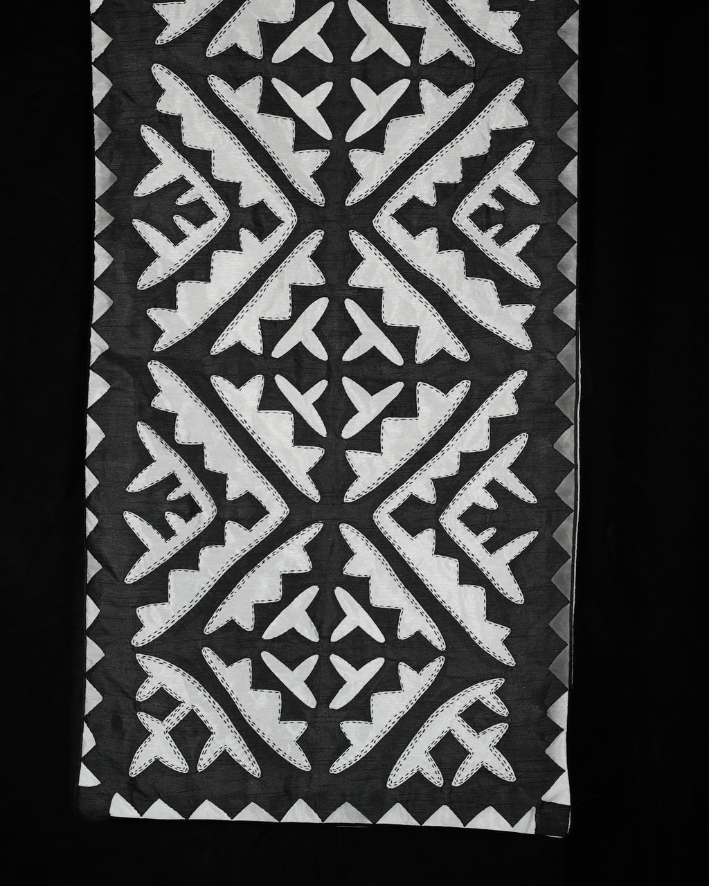 Kantha Cushion Cover and Runner Set