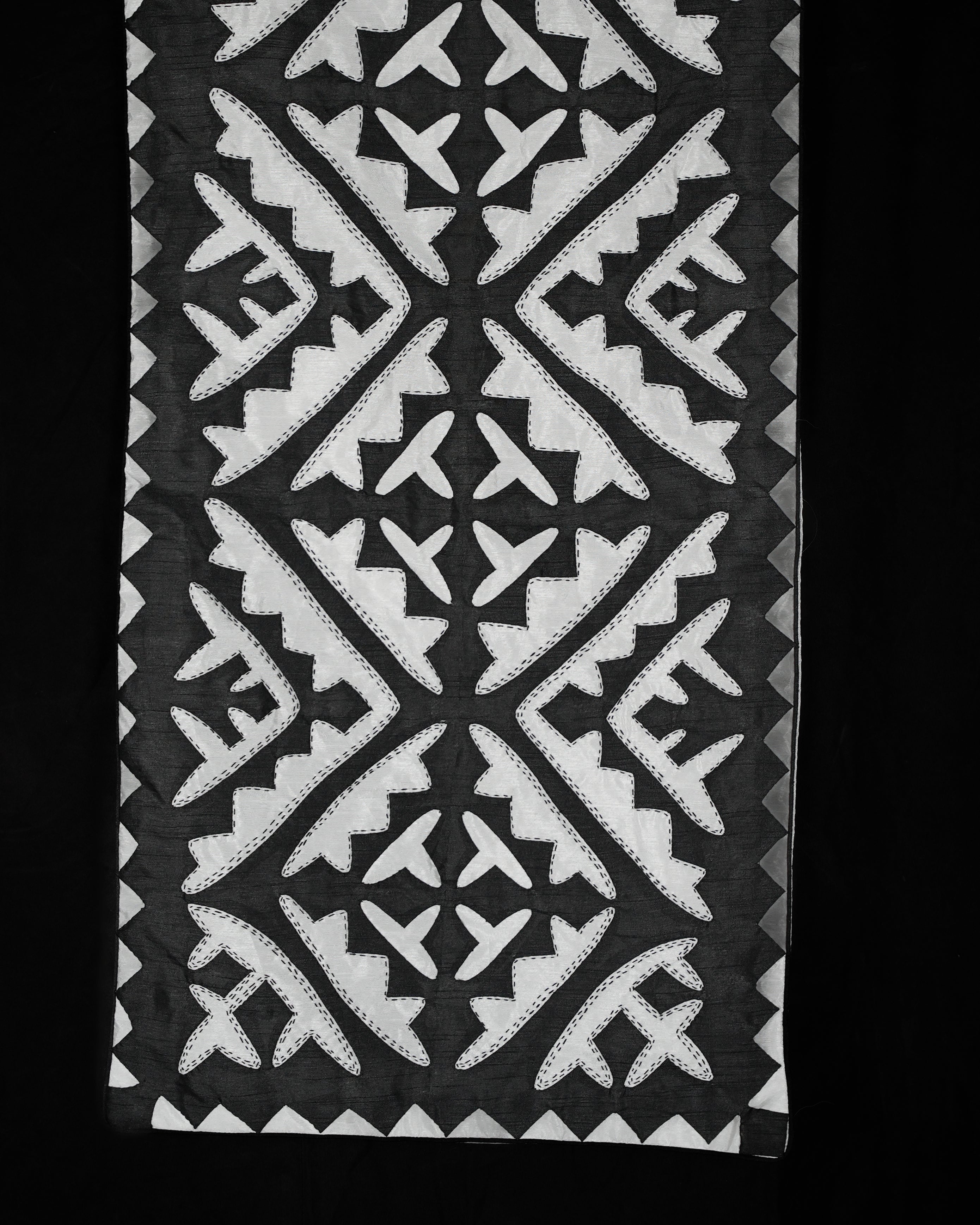 Kantha Cushion Cover and Runner Set